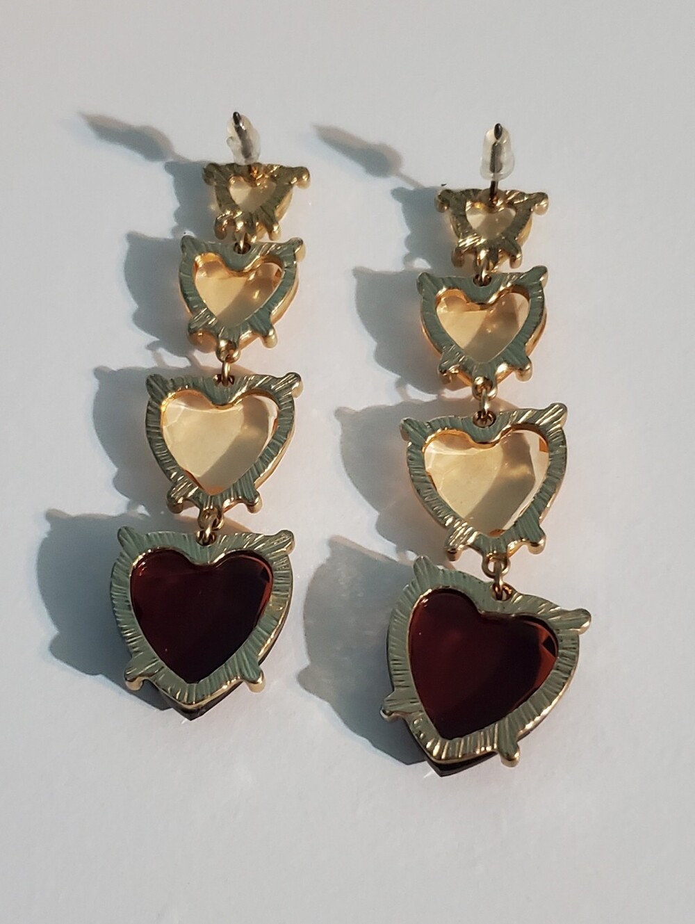 ⭐️2/$20⭐️ Heart Earrings - Picture 2 of 2